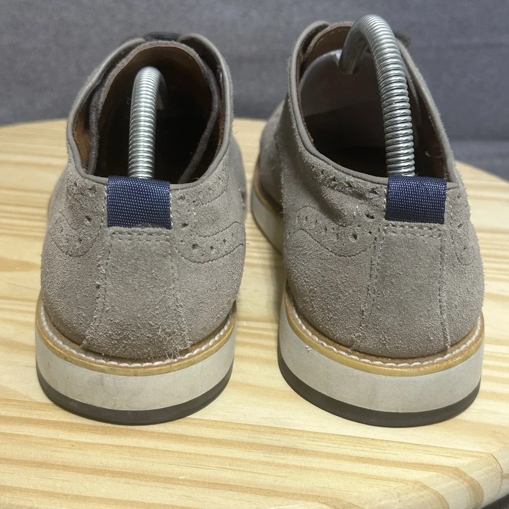 Blake Mckay‎ Carson Wingtip Suede Oxfords Men's Size 9.5 Lace Up Shoes Casual